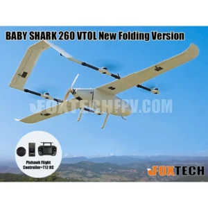 BABY SHARK 260 VTOL New Folding Version Pixhawk Cube Orange/T12 13566