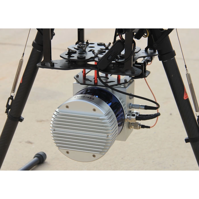 2.1kg 20W HESAI Pandar 40P airborne 3D Mapping Drone LiDAR Geosun GS-260F RTK Model - Image 3